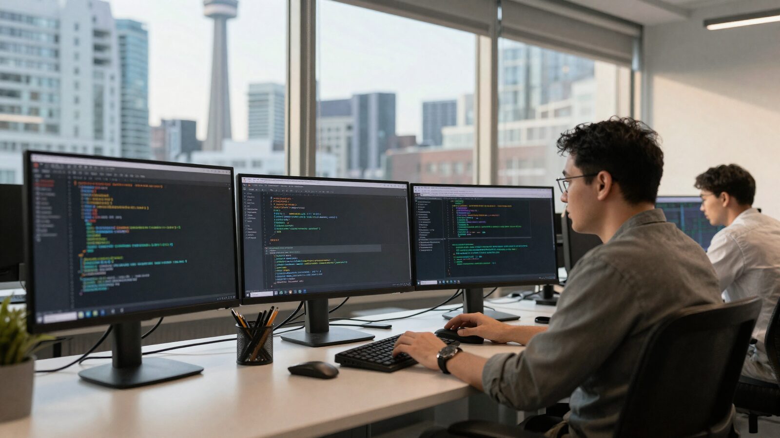 Skilled workers IT and engineers